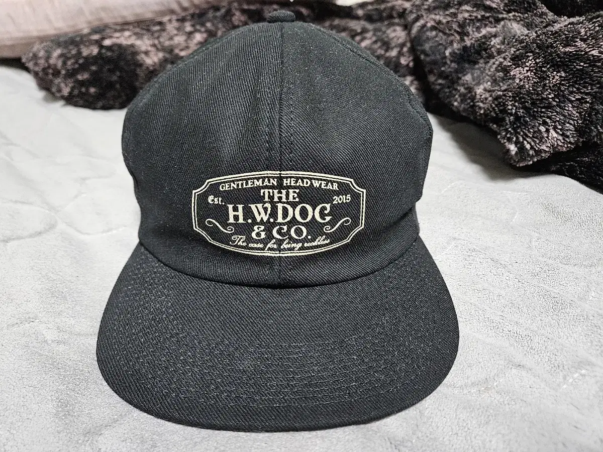 THE H.W. DOG&CO 트러커 캡 40사이즈 블랙